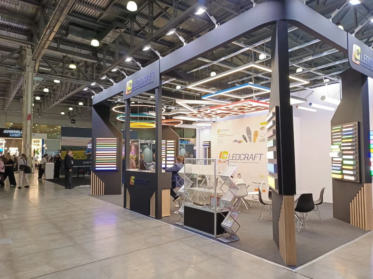 Стенд LEDCRAFT на выставке Interlight 2026