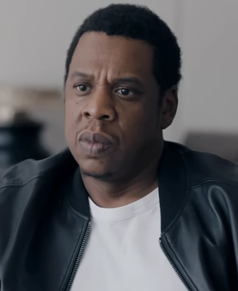 Портрет Jay-Z в куртке
