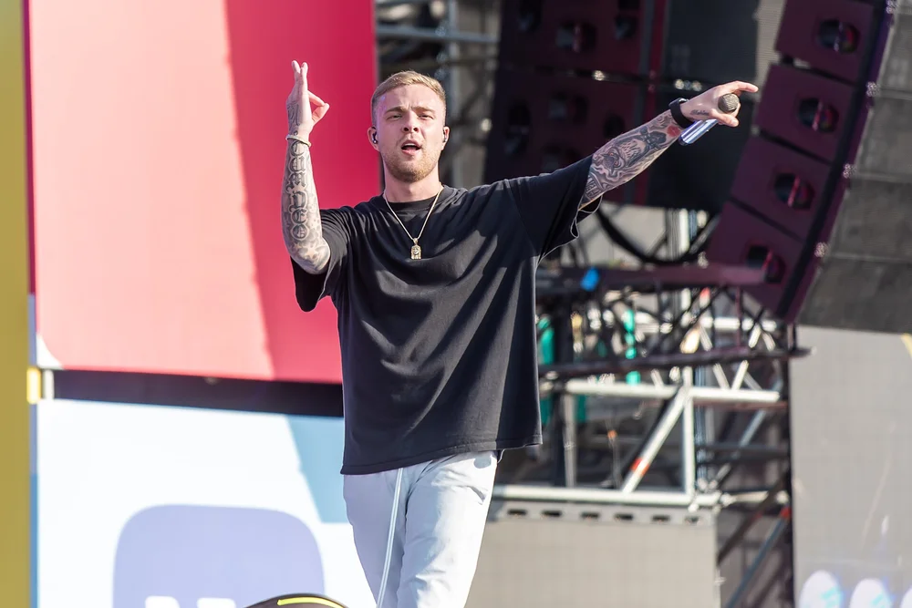 Егор Крид выступает на VK Fest 2019